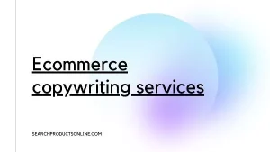 ecommerce copywriter online