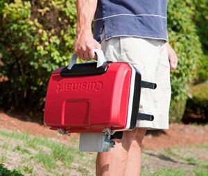 Cuisinart CGG-180T Petit Gourmet Portable Tabletop Propane Gas Grill, Red5