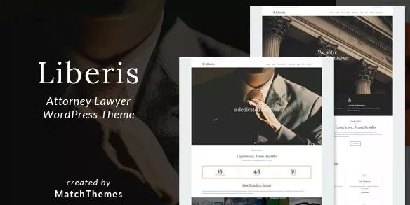 liberis wordpress theme for lawyer