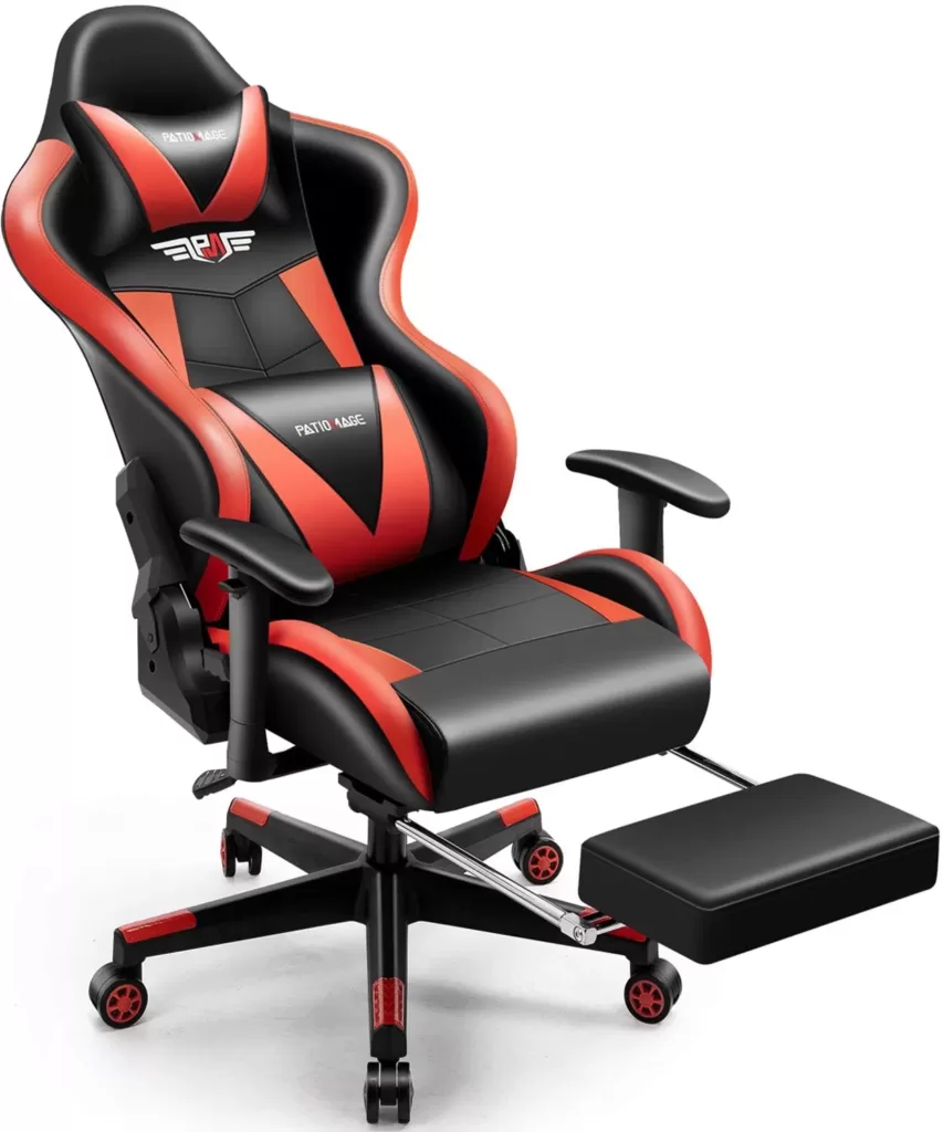 PatioMage Gaming Chair with Footrest