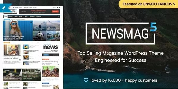 newsmag - adsense friendly wordpress theme