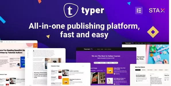 Typer- Amazing Blog WordPress Theme