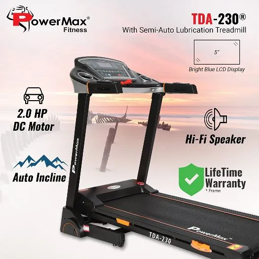 PowerMax Fitness TDA-230 features